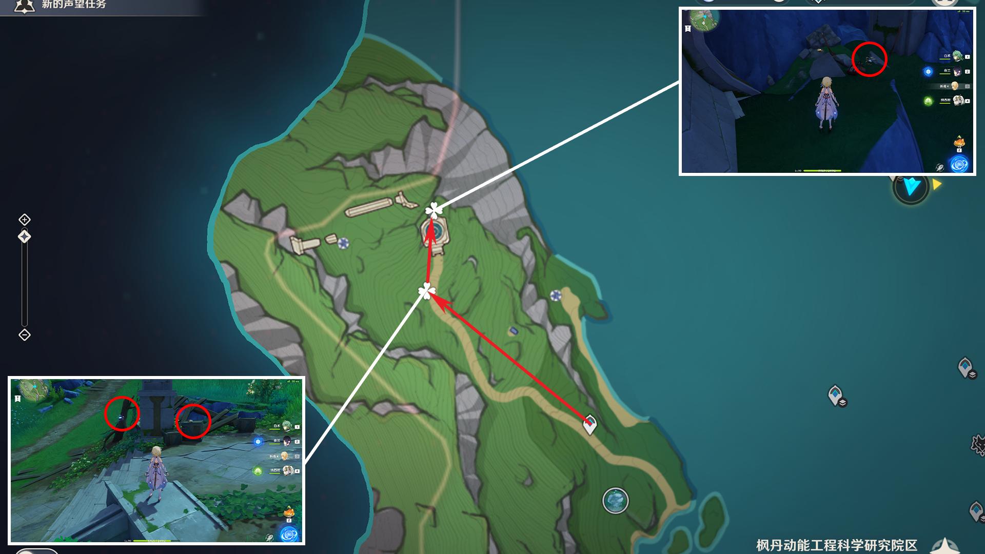 原神子探测单元采集路线2024 原神子探测单元采集路线2024
