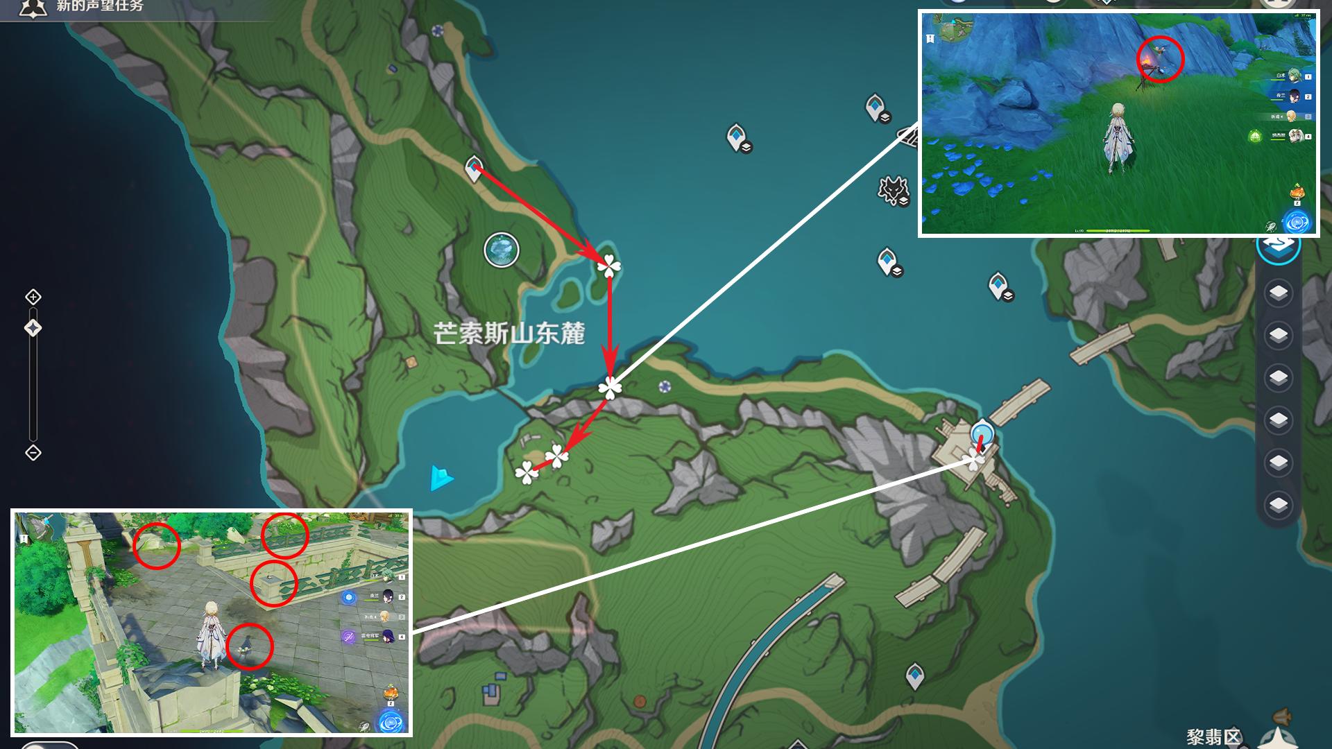 原神子探测单元采集路线2024 原神子探测单元采集路线2024