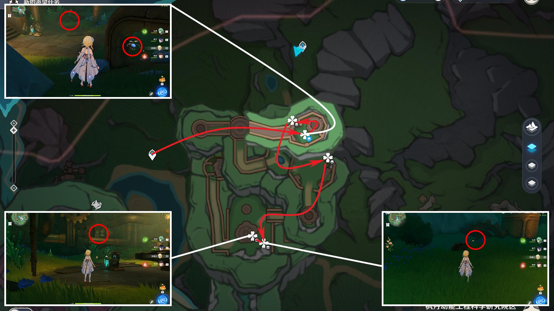 原神子探测单元采集路线2024 原神子探测单元采集路线2024