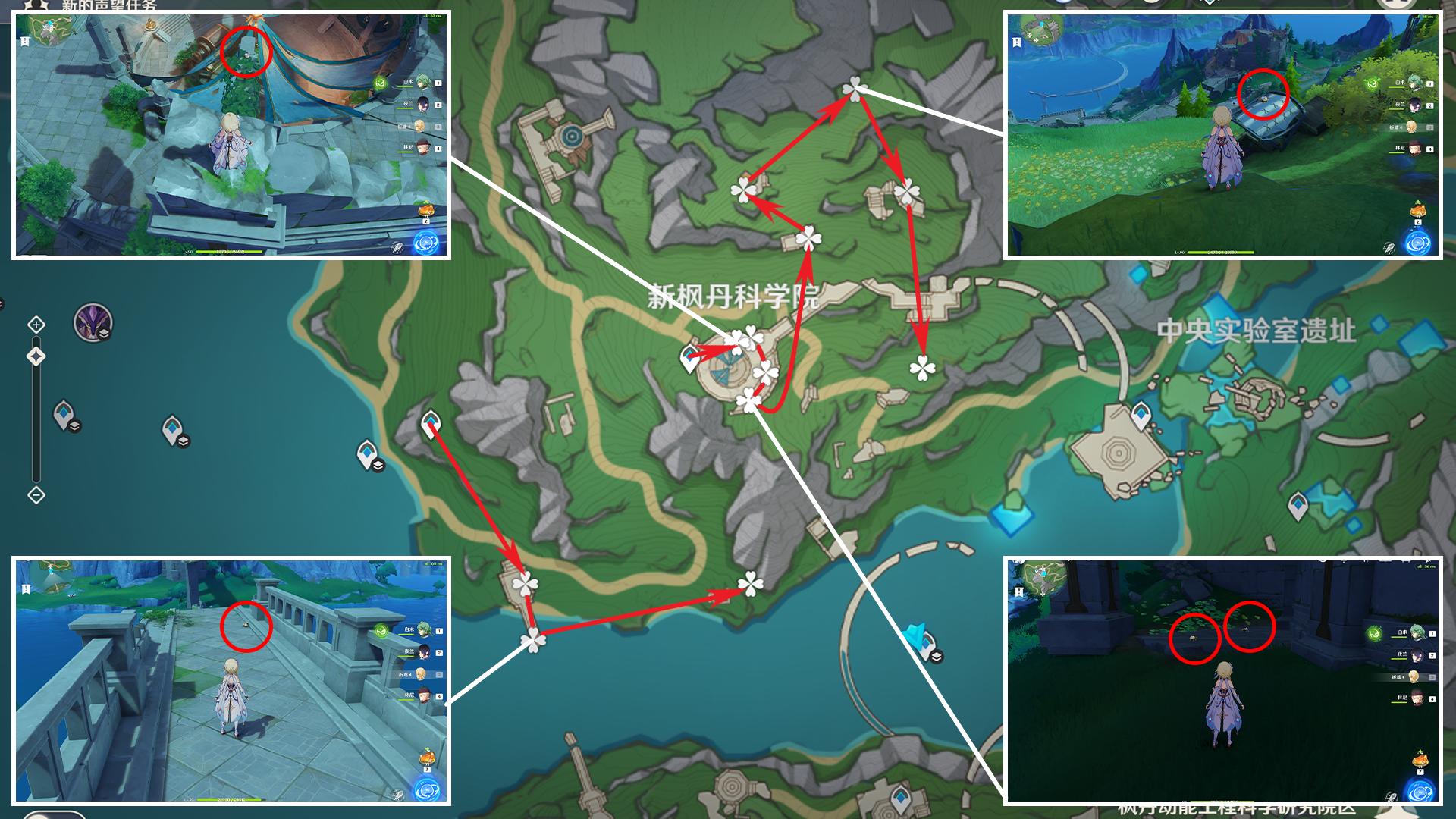 原神子探测单元采集路线2024 原神子探测单元采集路线2024