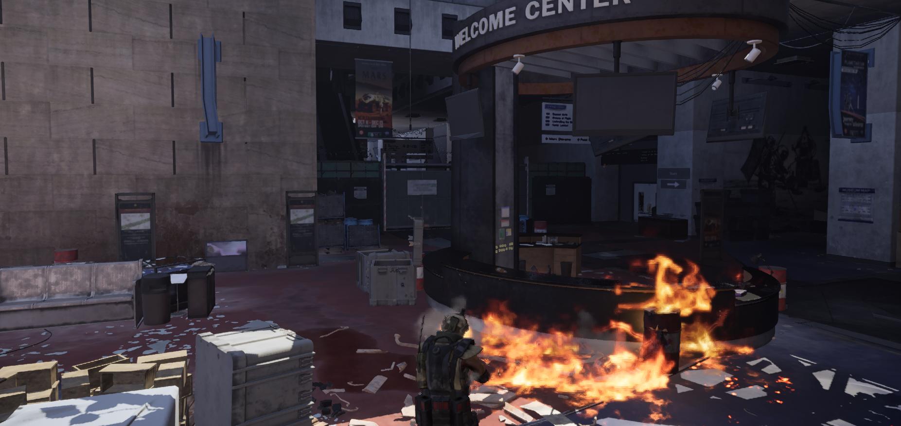 全境封锁2航空航天博物馆怎么打